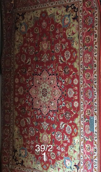 39-2   150X110 Tabriz 60 raj e seta