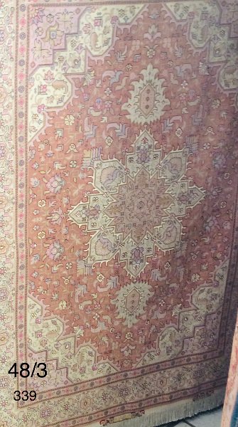 48-3   215X156 Tabriz 60 raj e seta