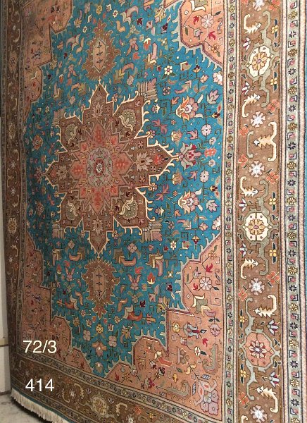 72-3   205X148 Tabriz 60 raj e seta