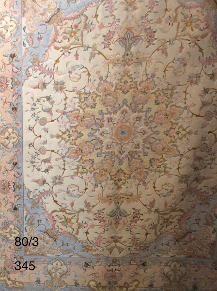 80-3   200X158 Tabriz 60 raj e seta