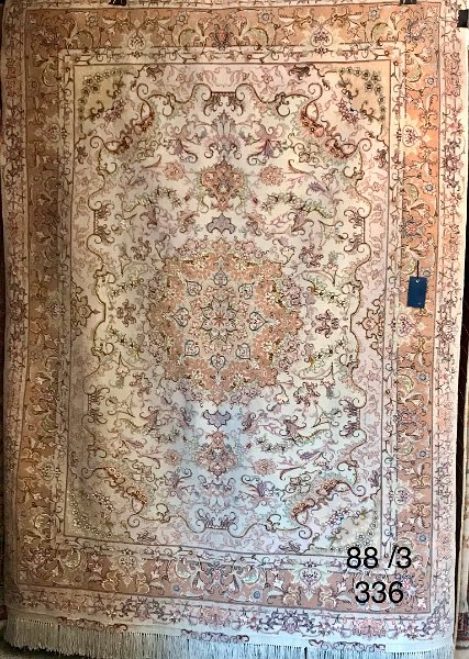 88-3   200X150 Tabriz 60 raj e seta