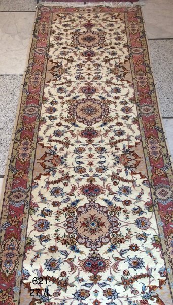 27-L   310X90 Tabriz 60 raj e seta